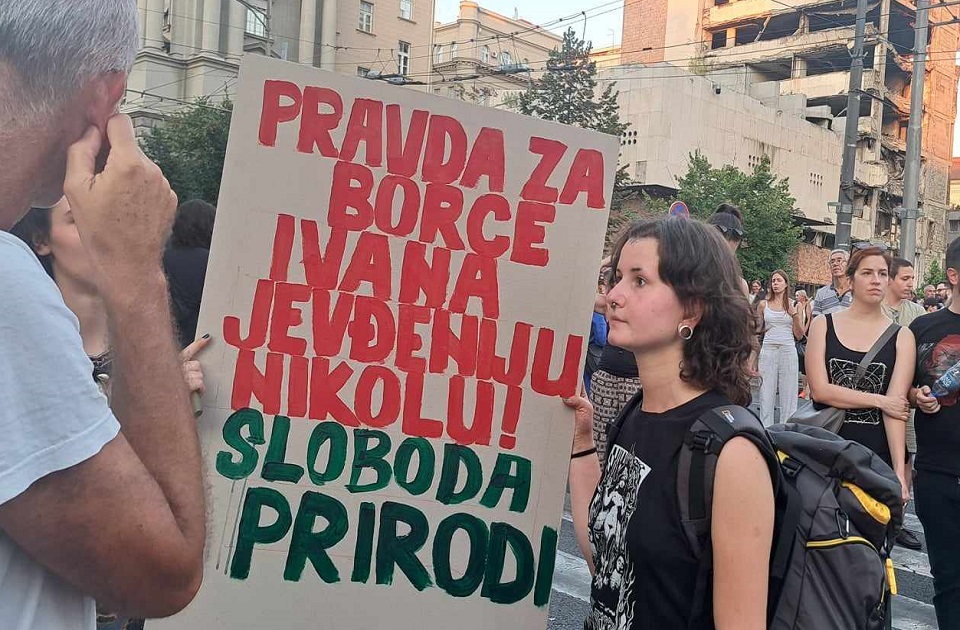 FOTO, VIDEO: Završen protest u Beogradu, rok do srede da se oslobode aktivisti