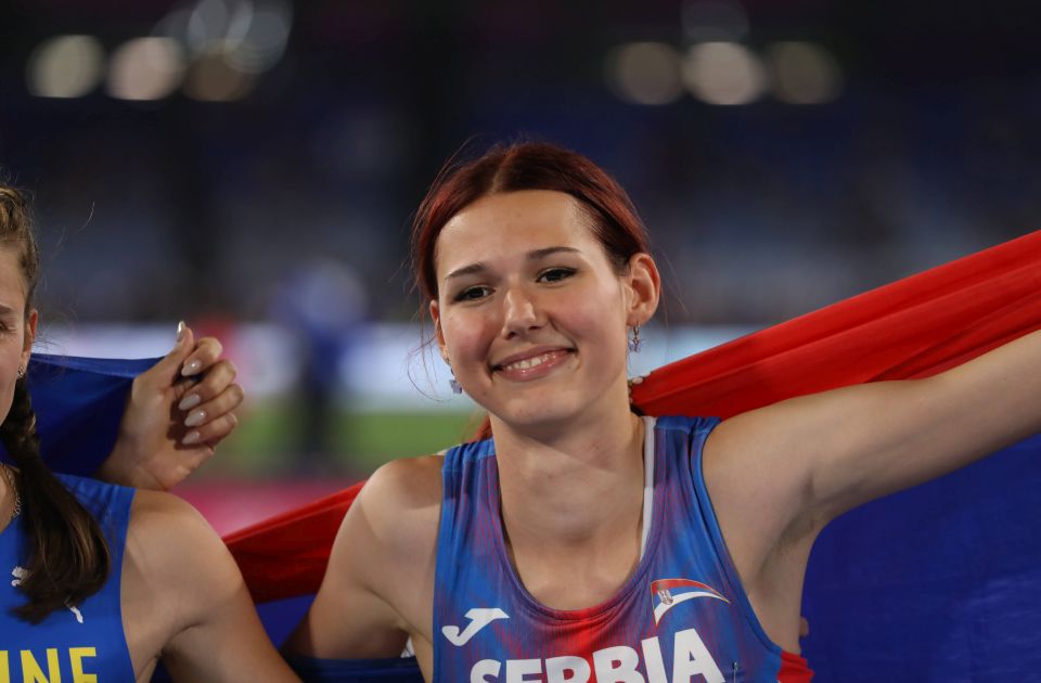 Angelina Topić zauzela treće mesto u skoku uvis u Parizu