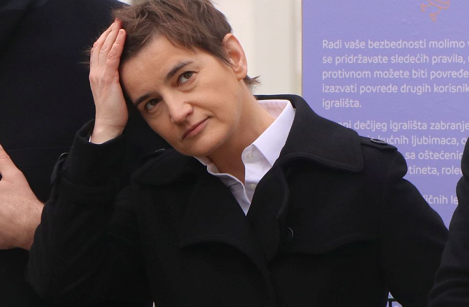 Brnabić iz Monaka o blokadi suda u Novom Sadu: Šokirana sam dešavanjima