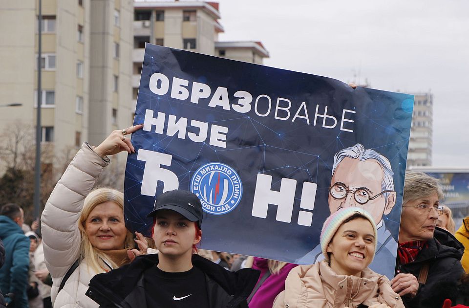 Slovenački "humanisti" podržali studentske proteste u Srbiji