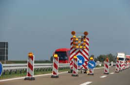 Saobraćaj usporen zbog radova na auto-putu Beograd - Novi Sad kod petlje Batajnica