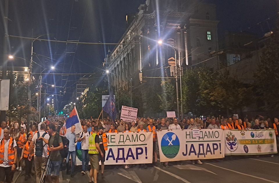 Protest protiv rudnika litijuma večeras u Valjevu i Ivanjici