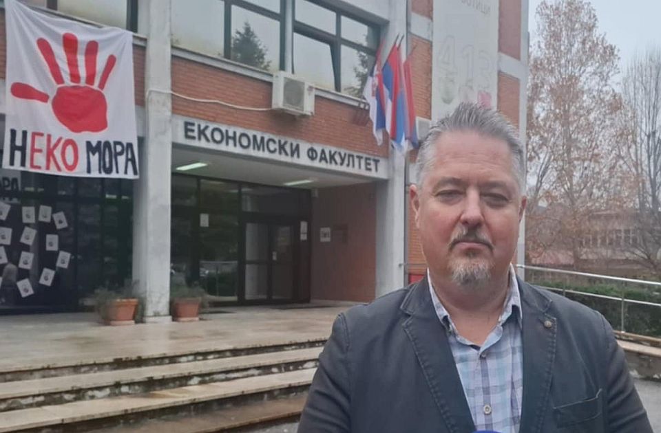 Pismo dekana Ekonomskog fakulteta: Moralna lekcija studenata u protestu