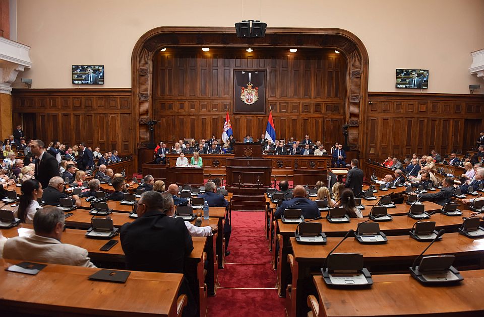 Poslanici Skupštine Srbije danas glasaju o budžetu i još 67 tačaka