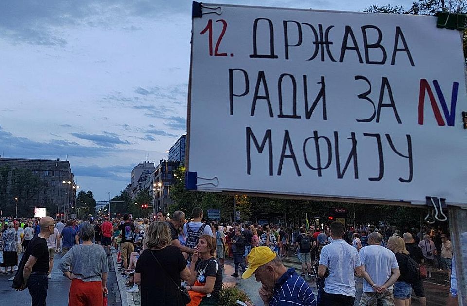 Završen protest "Srbija protiv nasilja"