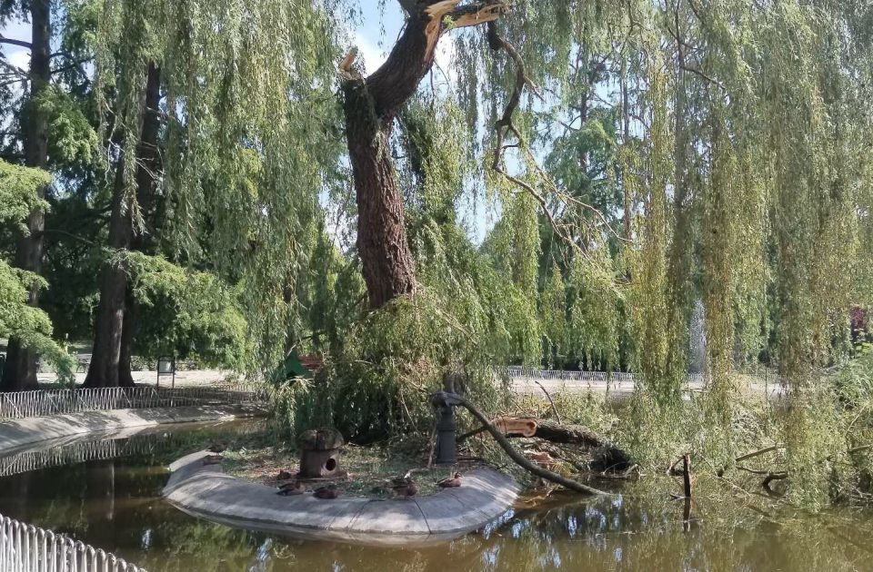 Zatvoreni svi parkovi zbog sanacije štete od nevremena, Štrand ne radi do daljeg