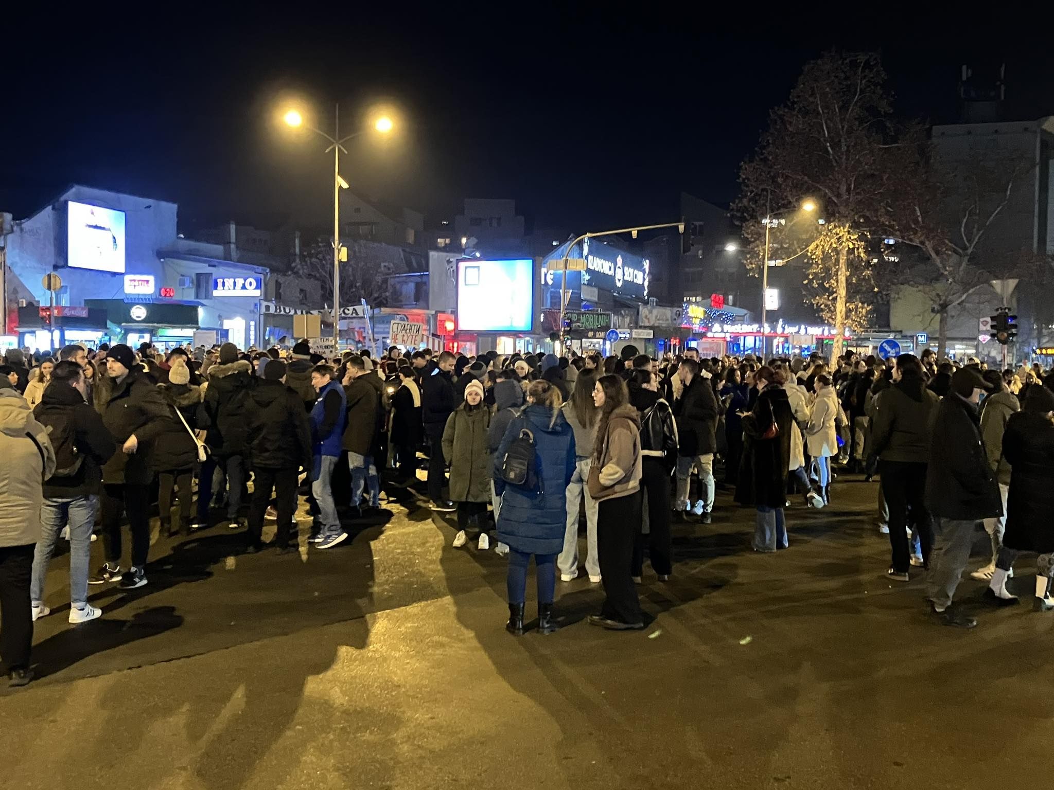 Završena blokada kod Futoške, studenti poručili: Nećete nas gaziti