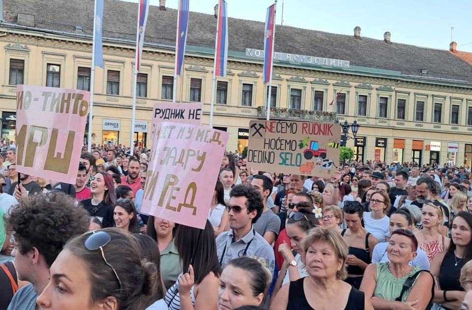 Protesti protiv kopanja litijuma danas održani u pet mesta