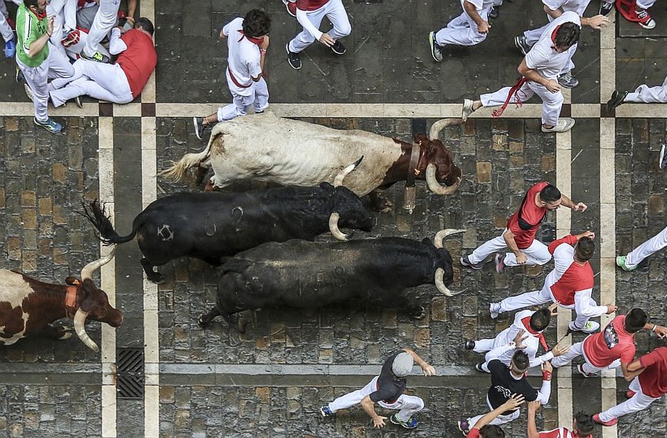 Trka s bikovima u Pamploni otkazana zbog spore vakcinacije