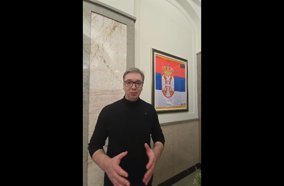 VIDEO Vučić: Održan izuzetno veliki skup u Beogradu