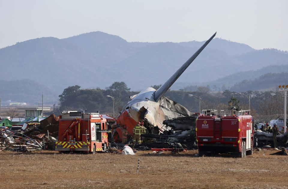 FOTO, VIDEO: Putnički avion se zapalio i eksplodirao pri sletanju u Južnu Koreju, 177 mrtvih