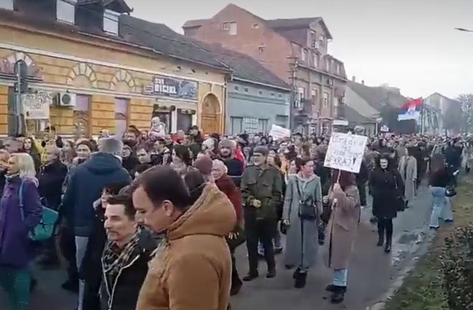 VIDEO Građani se okupili na protestima u Smederevu i u Pančevu: Blokada je čin otpora i hrabrosti