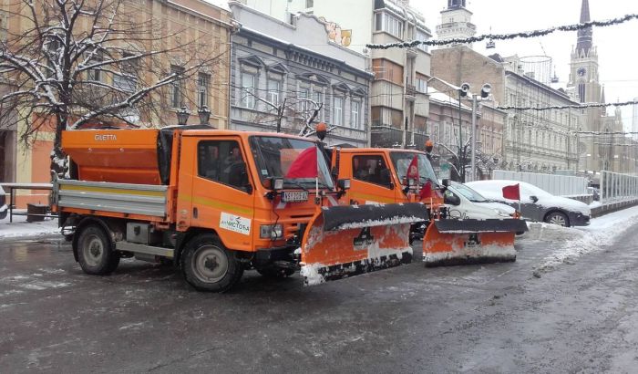 Putevi u Novom Sadu prohodni, potrebna dodatna opreznost zbog moguće pojave leda