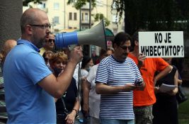 Četvrti protest zbog urušavanja zgrade na Vračaru, traži se smena Vesića 