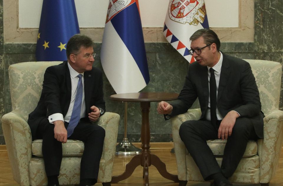 Vučić poručio Lajčaku: Srbija spremna da ispoštuje sve potpisano i dogovoreno