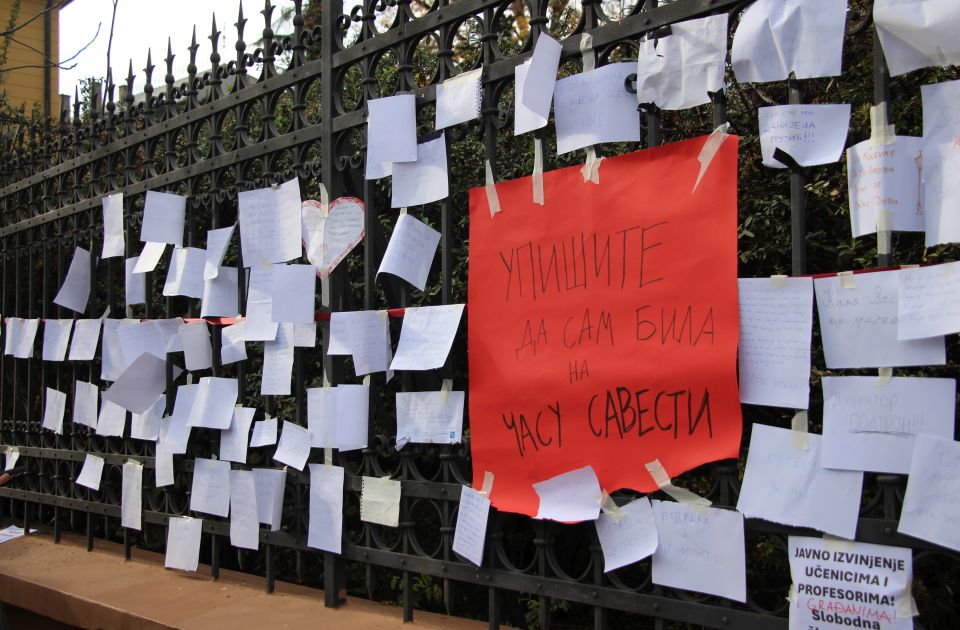 U sredu četvrti javni čas ispred Jovine gimnazije: Za odbranu slavne prošlosti škole