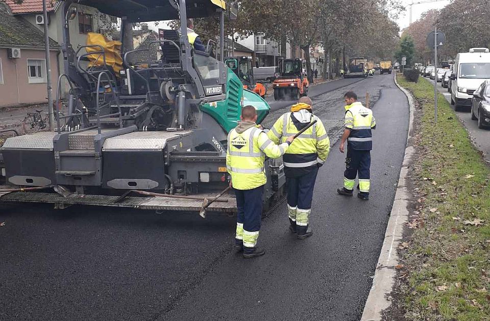 Počinju radovi u drugom delu Futoške ulice i na još nekoliko deonica