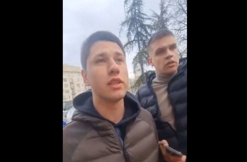 VIDEO: Da li je "student koji želi da uči" stvarno napadnut?