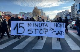 FOTO, VIDEO Novi Sad ponovo zastao na 15 minuta, studenti poručili RTV-u: 