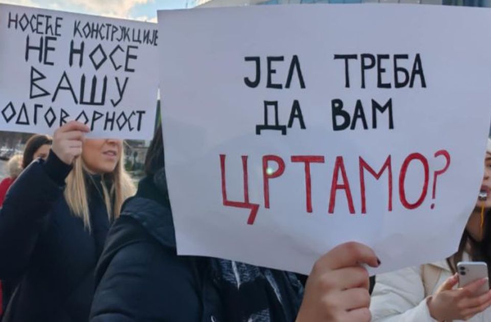 Kako će izgledati današnji protest studenata u Novom Sadu: Peške preko mosta, pa do RTV-a