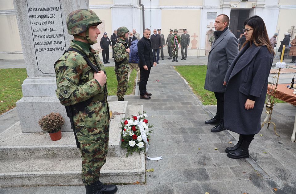 Predstavnici Grada položili vence u čast oslobodilaca Novog Sada u Prvom svetskom ratu