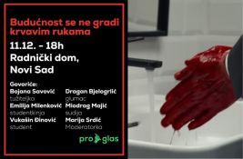 VIDEO Tribina ProGlasa u Novom Sadu - budućnost i krvave ruke: Studenti, tužiteljka, Bjela, Majić