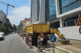 U toku uređenje okoline nove zgrade suda u Stražilovskoj: Posao gotov u drugoj polovini jula