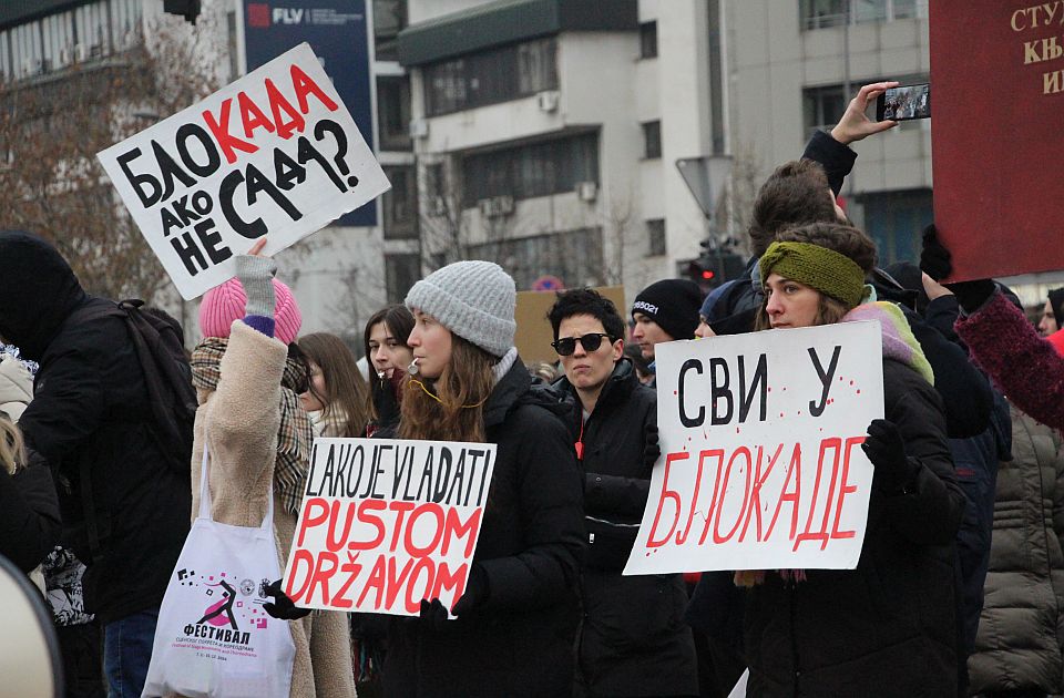 Nastavljaju se protesti u Somboru i okolini