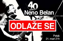 Neno Belan odložio koncert u Novom Sadu, pevač uputio saučešće zbog smrti Vukašina Crnčevića