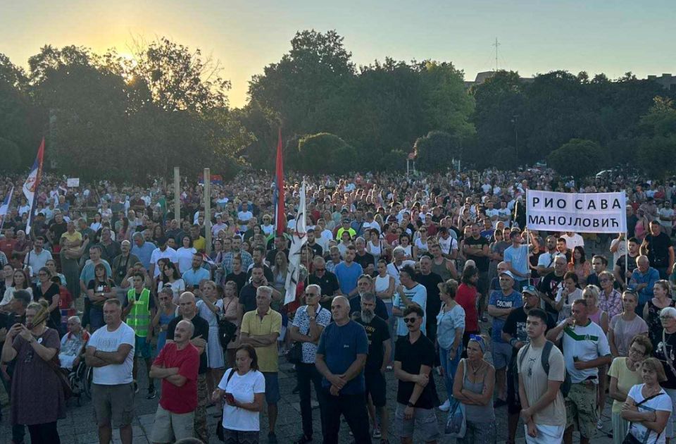 Protesti protiv Rio Tinta u Vojvodini: "Vlast da stane na stranu svog naroda"