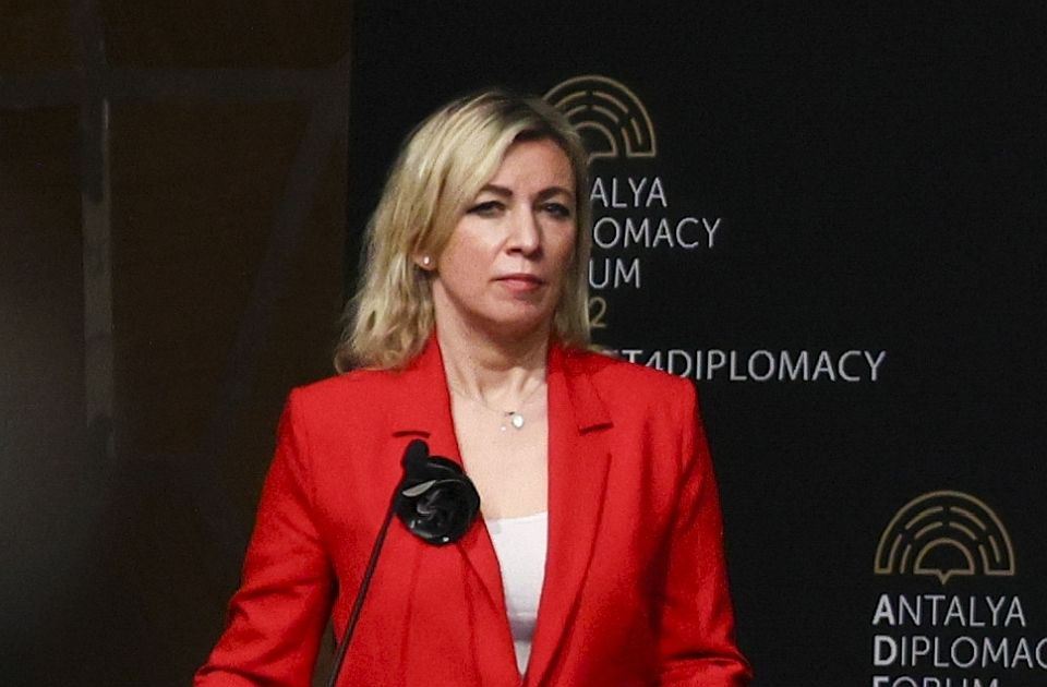 Zaharova: Ambasador Rusije u Srbiji ima nalog da preduzme konkretne korake oko Kosova