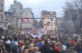 Studenti pomerili mesto protesta: Odluka doneta kako bi se sprečilo moguće nasilje