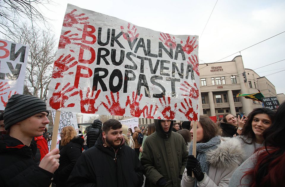 Studenti u blokadi: Nismo sledbenici kulta ličnosti, nemamo pojedince koji su iznad zajednice