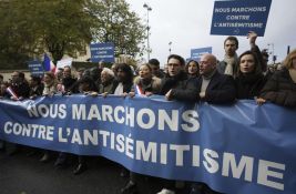 FOTO, VIDEO: Veliki marš protiv antisemitizma u Parizu, u povorci Born, Oland, Sarkozi, La Pen...
