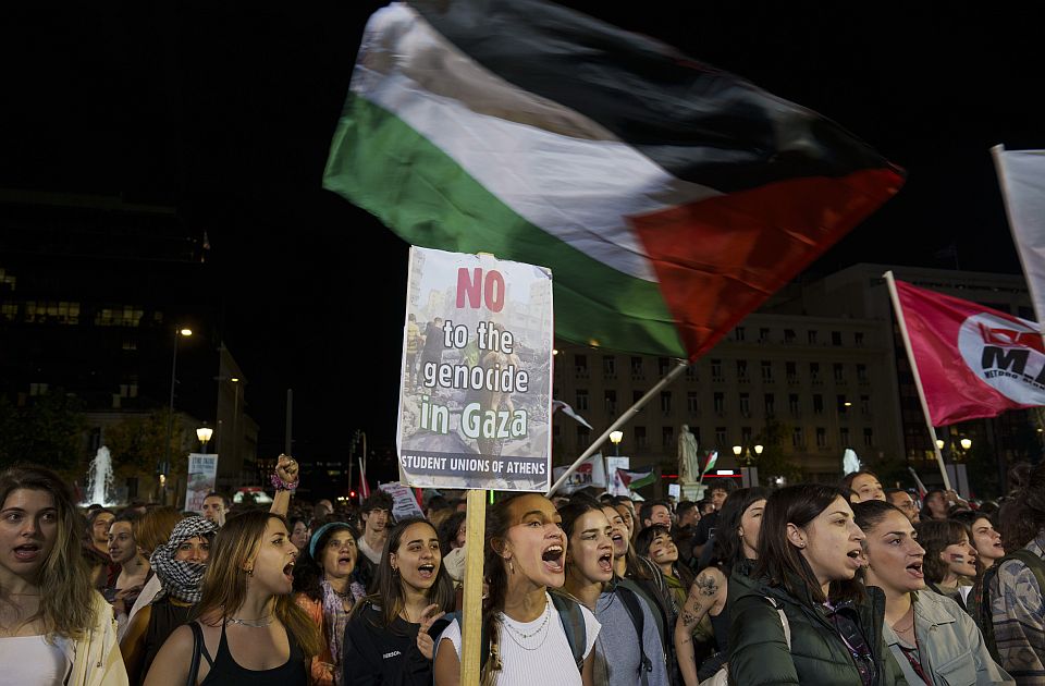 U Grčkoj uhapšeno 28 studenata na propalestinskom protestu 