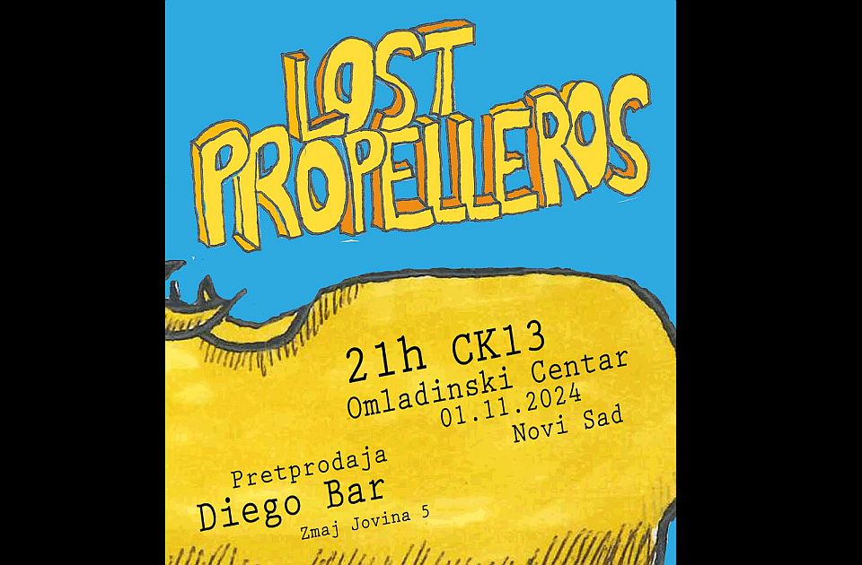 Lost Propelleros u petak u Crnoj kući