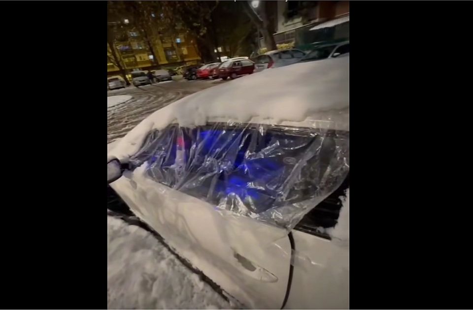 VIDEO Dobri Samarićanin: Nepoznati Novosađanin zaštitio auto sugrađaninu