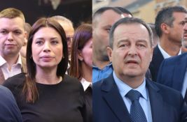 VIDEO: Dačić i Irena Vujović izviždani na svečanosti dečjeg hora 