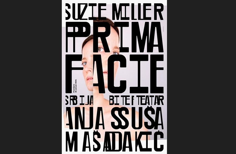 Prima Facie - monodrama Maše Dakić u četvrtak u SNP-u