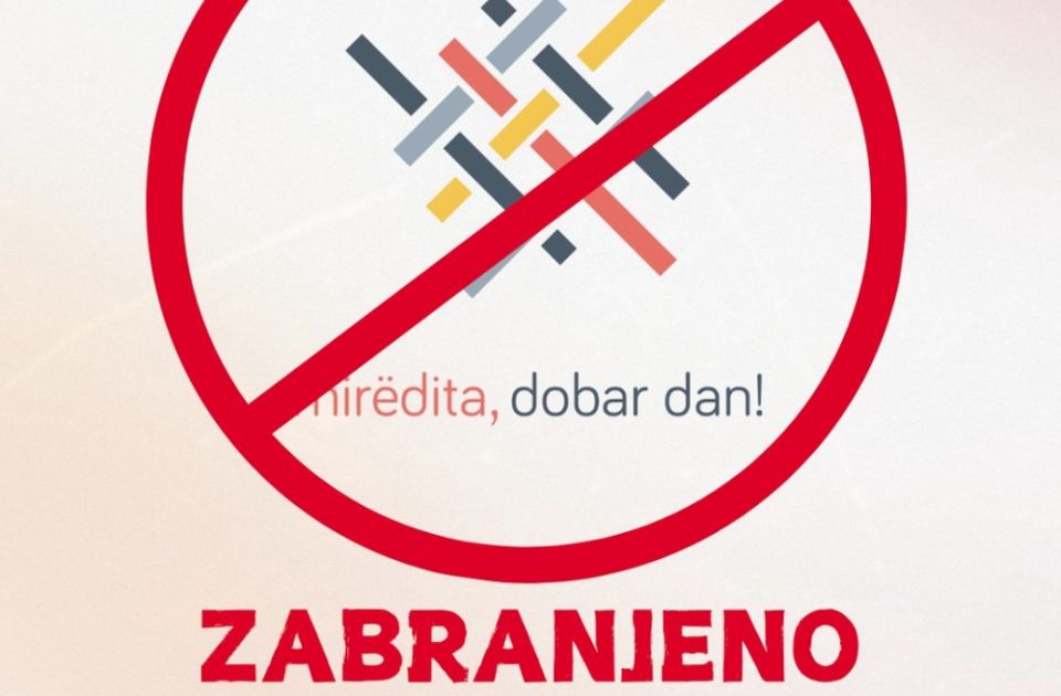Festival "Mirdita, dobar dan": Zabranjeno, ndalohet, banned 