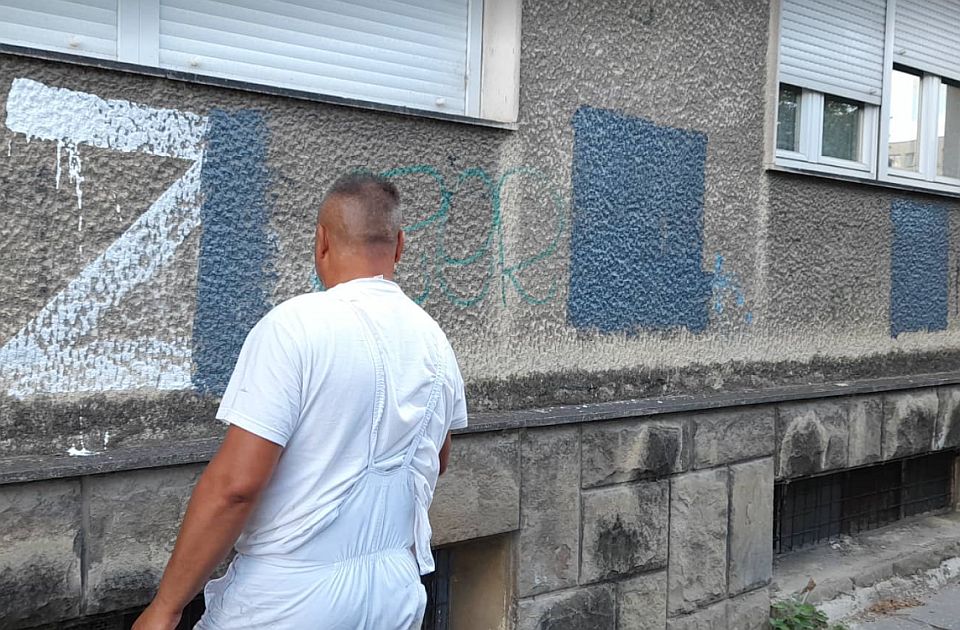 Nedelju dana od grafita "Z" u Novom Sadu: Niko ništa nije video, niko ništa nije čuo