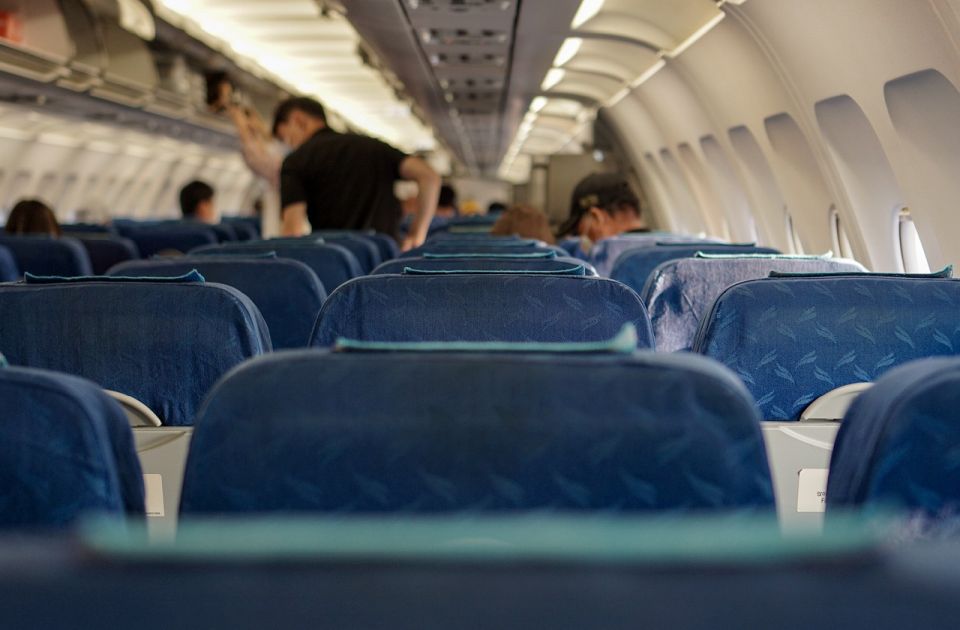 Sedišta u avionu na kojima je najbolje sedeti kako biste se zaštitili od virusa i infekcija