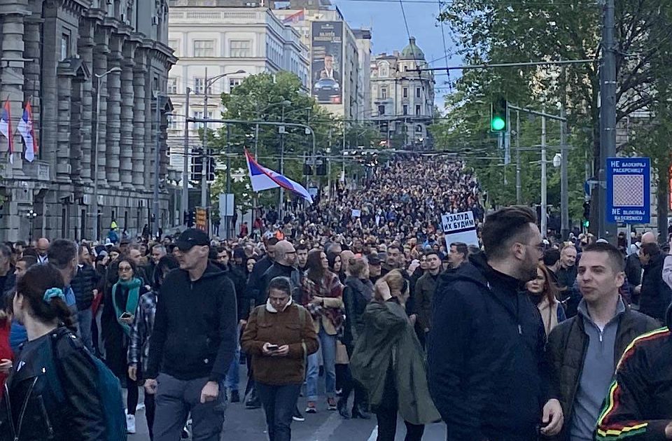 Naredni protest "Srbija protiv nasilja" u subotu