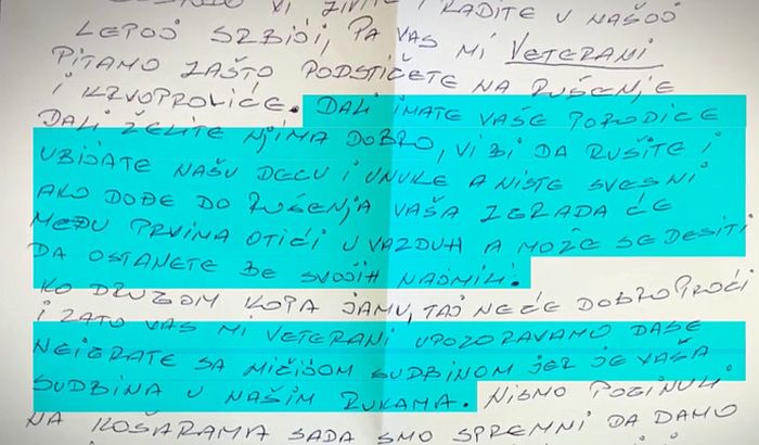 Pretnje novinarima N1 da će im zgrada biti dignuta u vazduh