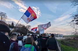 UŽIVO VIDEO: Studenti ušli u Sremske Karlovce, pripremljen im doček