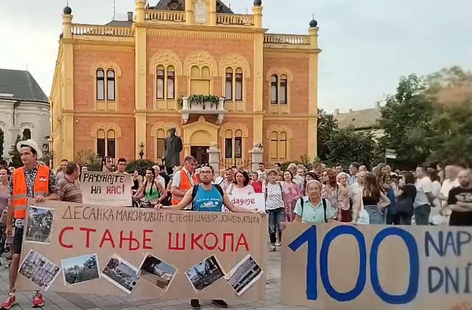 VIDEO: Završen protest "Novi Sad protiv nasilja"