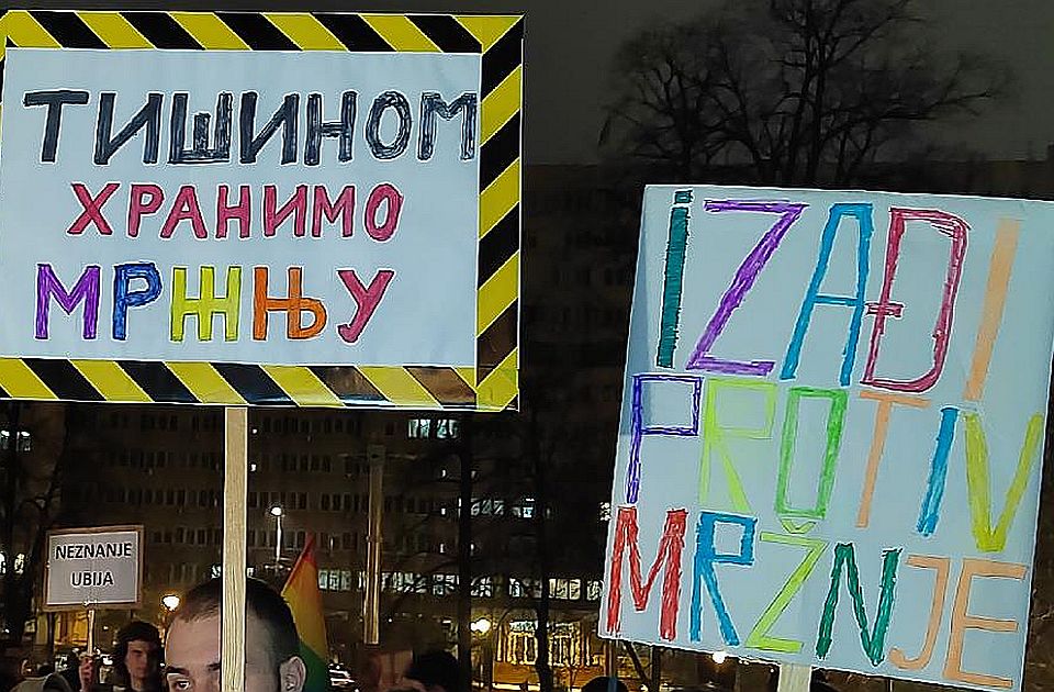 Održan protest zbog napada na dvojicu pripadnika LGBT zajednice