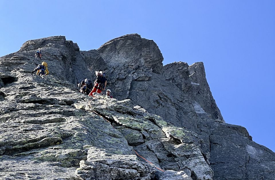 FOTO Kako su novosadski planinari osvojili Piz Badile: Klasik Alpa i trka s vremenom