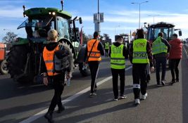 VIDEO Počela celodnevna blokada Autokomande: Postavljene žičane ograde i strelice za preusmeravanje