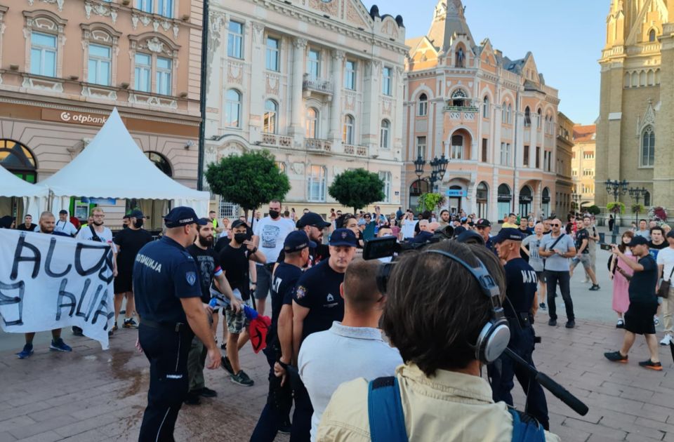 VIDEO Sukob okupljenih povodom "oslobođenja" Srebrenice i građana koji se protive skupu